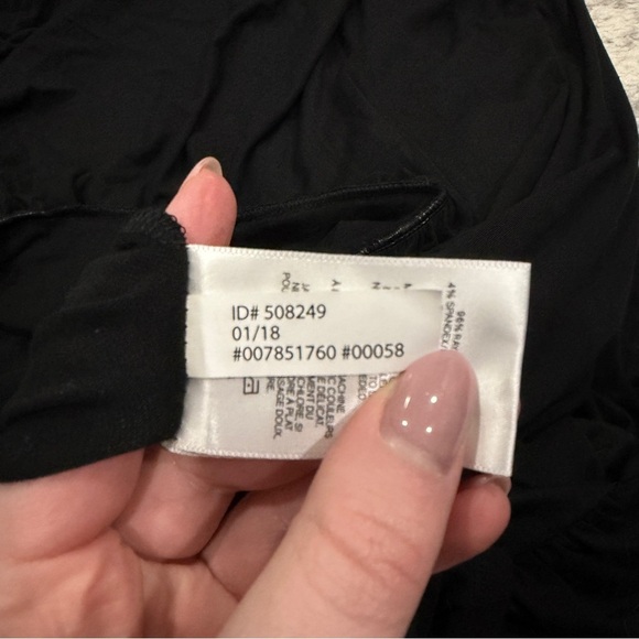 NWT Express Black High Low Maxi Dress - Picture 9 of 11